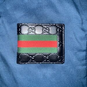 Mens Black Gucci Wallet